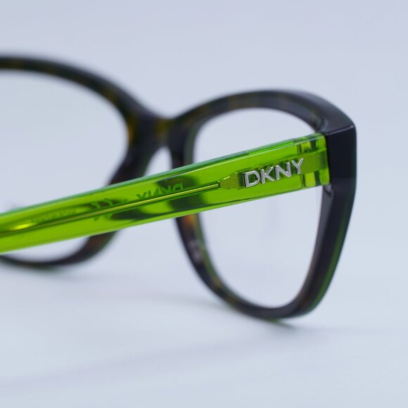 🕶️ New Dkny DY4665 3673 Eyeglasses - Havana/Green Frame 53mm - Picture 6 of 10